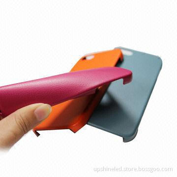 Super slim case for iPhone, leather IML
